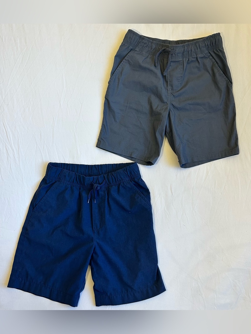 OshKosh B'gosh Boys Navy & Gray Elastic Waist Shorts Set